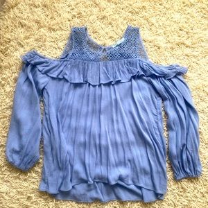 Boutique Cold-Shoulder Top